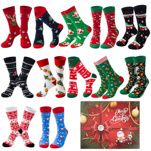 Chaussettes de Noël A 1 Homme hiver douillettes et anti-froid