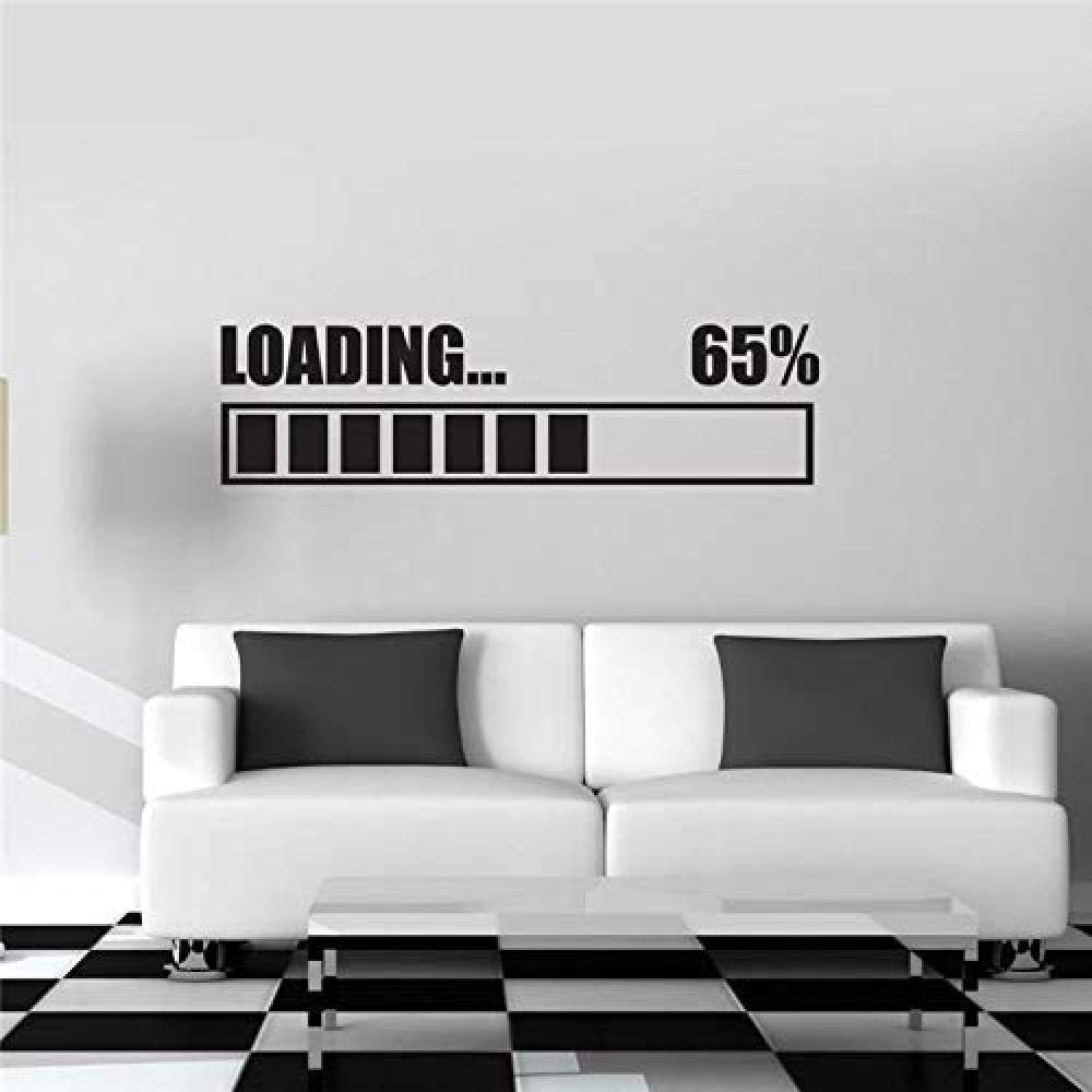 Wandaufkleber Laden Videospiel-Aufkleber Spielen Spielzimmer Aufkleber Gaming Poster Gamer Vinyl Wandtattoos Wanddekor Videospielaufkleber 74X20Cm