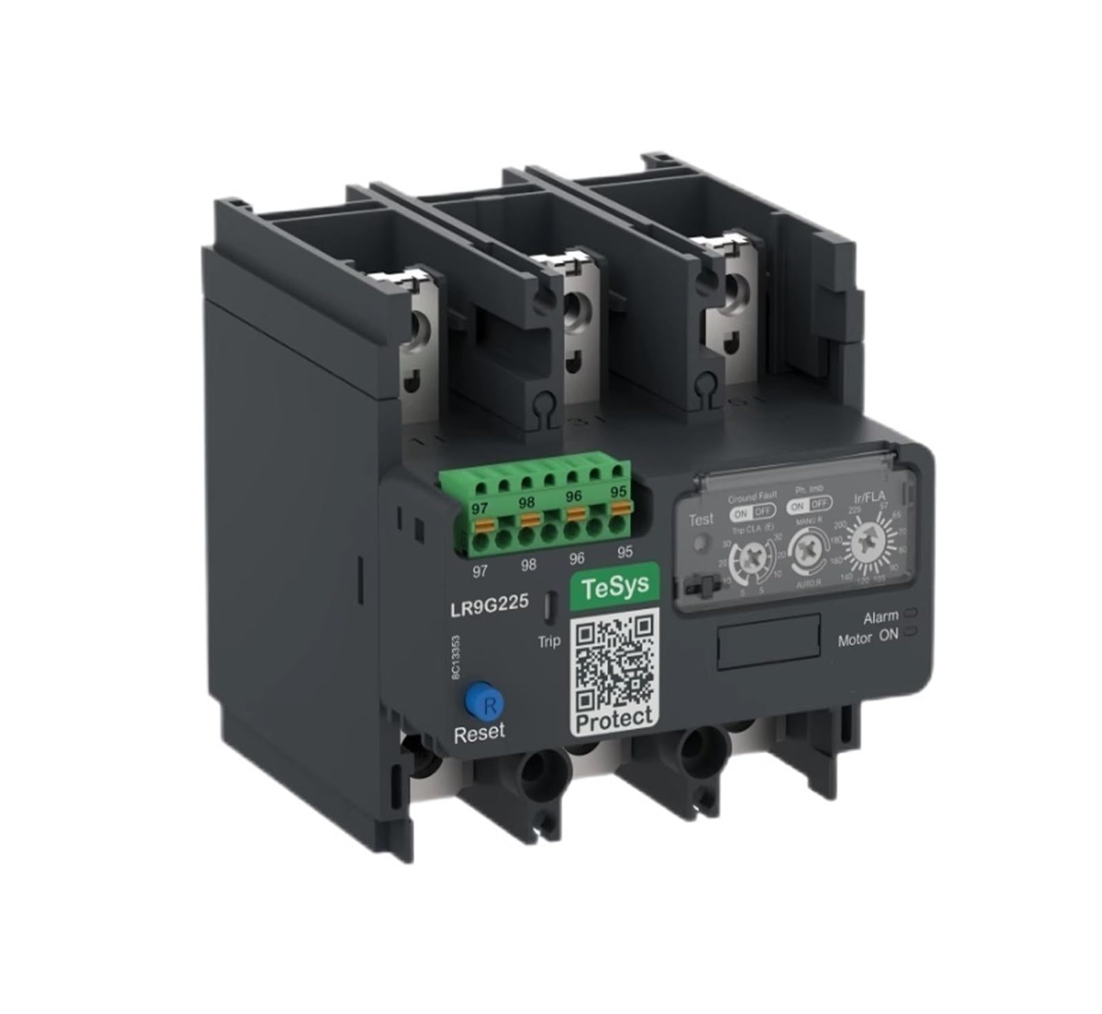 Relais de surcharge thermique LR9G225C appareillage de sécurité industrielle