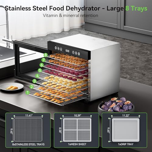 Stackable Food Dehydrator for Snacks