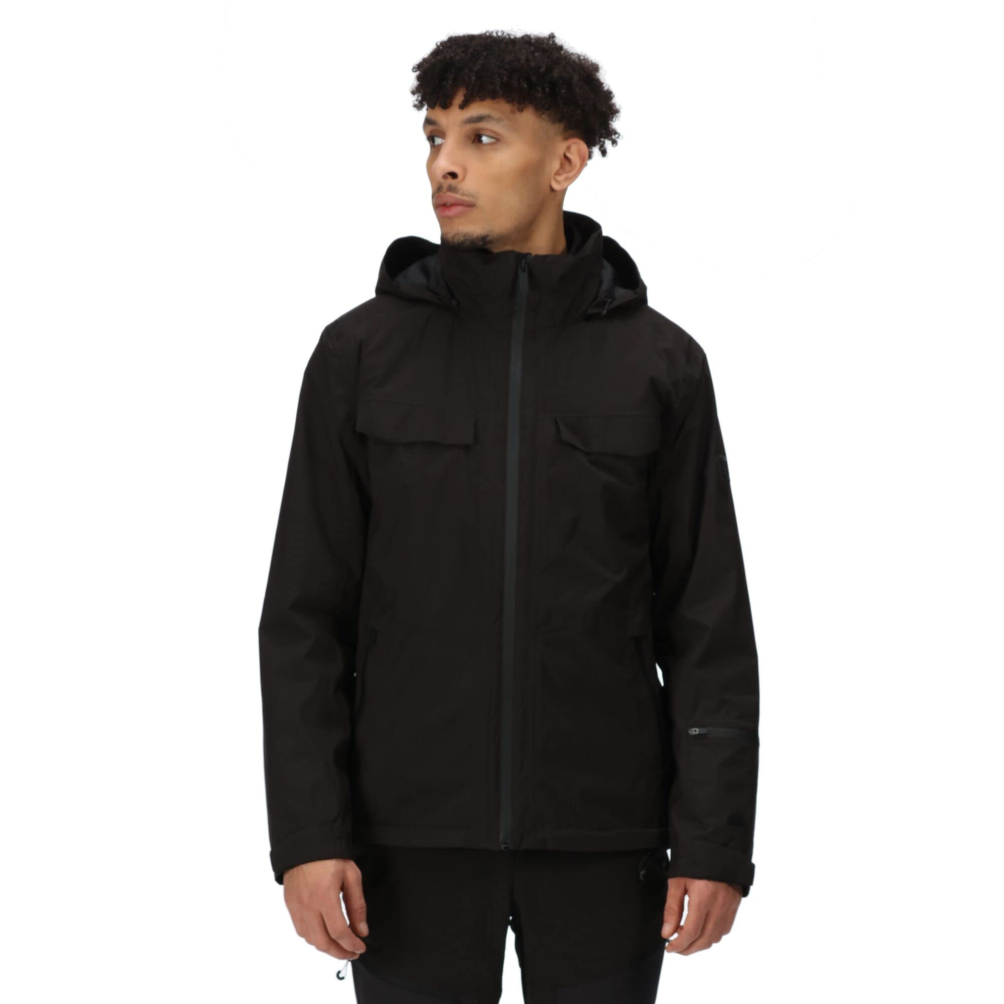 Regatta Men's Shrigley Iii 3in1 3 in 1s, Black(Black), S UK
