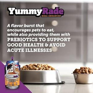 Yummyrade  Pet Meal Topper for Dry Canine Meals  Cat Meals | More Healthy Gravy Meal Enhancer  Tasty Low Calorie | Grain Free Rooster Flavored | Tasteboosting Gravy Topper Pets Love | 250ml X 10  Cucciolini Doodles Yummyrade  pet meal topper for dry canine meals  cat meals | more healthy gravy meal enhancer  tasty low calorie | grain free rooster flavored | taste boosting gravy topper pets love | 250ml x 10   cucciolini doodles