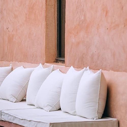 Miniatura 6 de Insertos de almohada con relleno hipoalergénico para sofá, funda de sofá, almohadas decorativas para cama, sofá y exteriores, rellenos de cojín