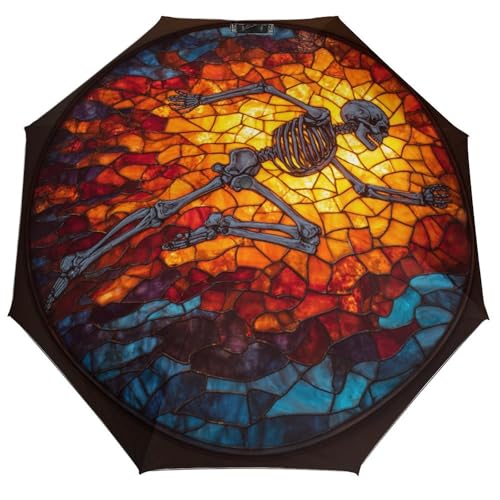 Parapluie pliant automatique squelette 3 plis compact et résistant