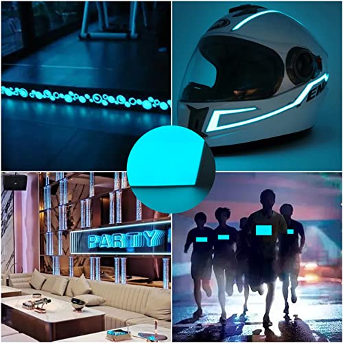 Image of El Panel Backlight 8.2 x 5.9 Inches Electroluminescent El Sheet Panel Light Diy El Cuttable Backlight Paper Lamplamp Sheet Neon for Cosplay Party Decoration Luminous Piece(blue Light) (Blue)
