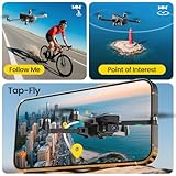 DEERC D35 GPS Drones with Camera for Adults 4k, Foldable RC Quadcopter Drone for Beginners with Follow Me, Return Home, Brushless Motor, 5G Transmission, ＜25mW, <14 dBm, 40 Mins - Image 5