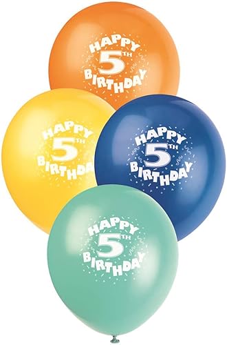 12 Happy globos de látex 6ct 12 Happy globos de látex 6ct