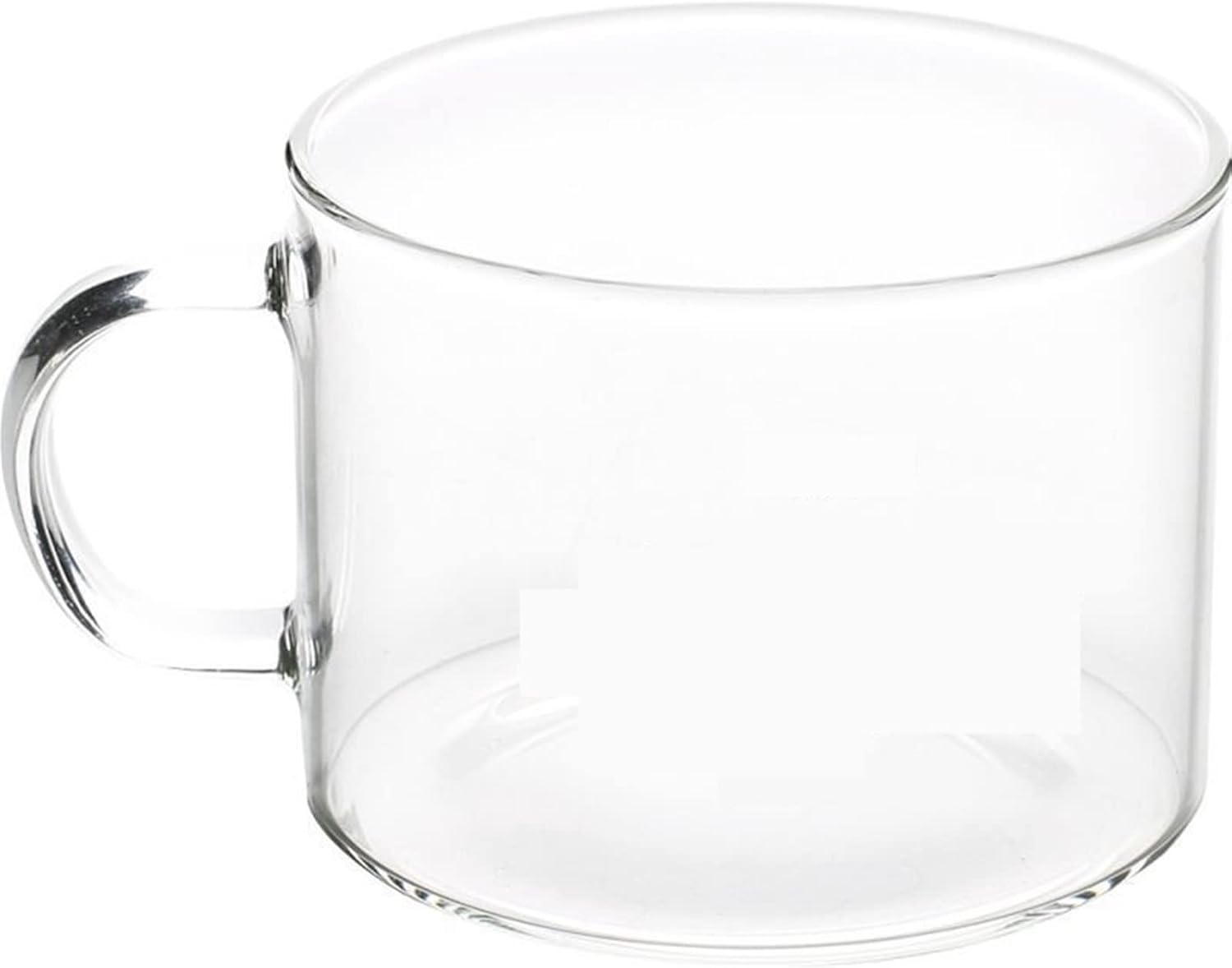 INLIMA Drinking Glasses Temperature Resistant With Handle Plus Large Capacity Cold Drink/Coffee/Juice Glass Cup