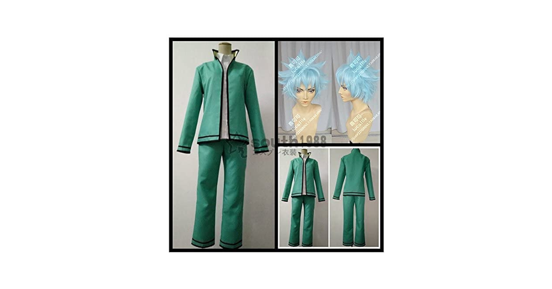 Amazon.co.jp: Lexx_cosコスプレ衣装 ウィッグ付き 斉木楠雄のΨ