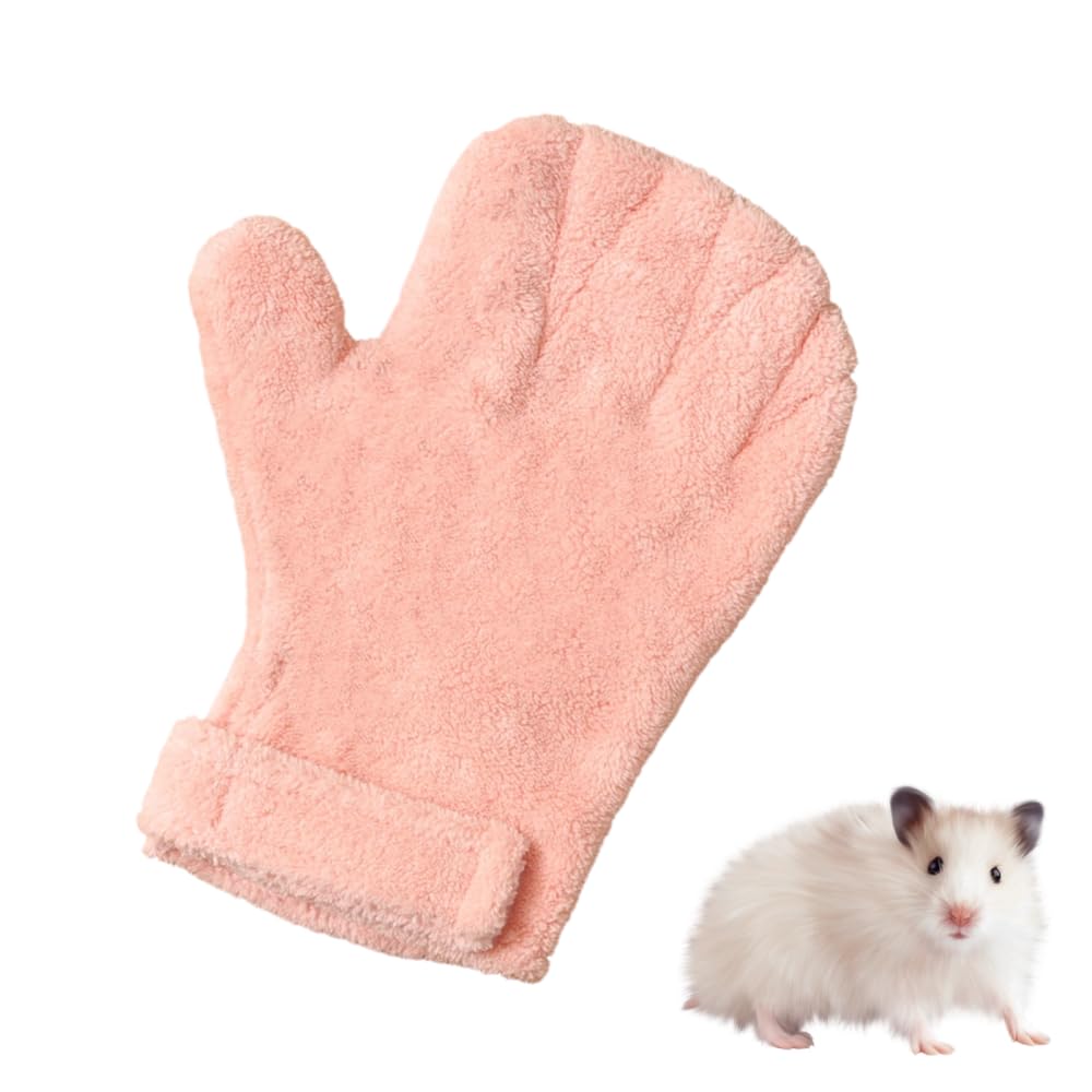 CARPJZ Hamster Bite Proof Glove, Adjustable Pet Holding Glove Animal Handling Gloves for Rats, Hamsters & Other Small Pets