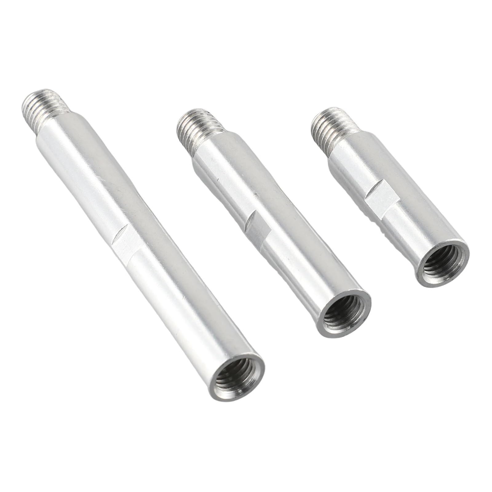 NEHXMA Adapter for Angle Grinder Angle Grinder Holder 3Pcs Angle Grinder Extension Rod 75/100/140mm Thread Adapter Rod Polishing Pad Grinding Connection Rod