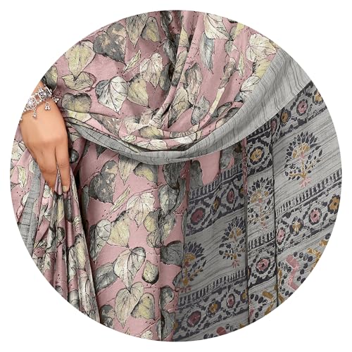 Image of MIRCHI FASHION Women Saree | Plain Weave Chiffon Abstract Printed Office Wear Sari with Blouse
