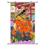 A Wide Variety of Naruto Anime Characters Wall Scroll Hanging Decor (Uzumaki Naruto 3)