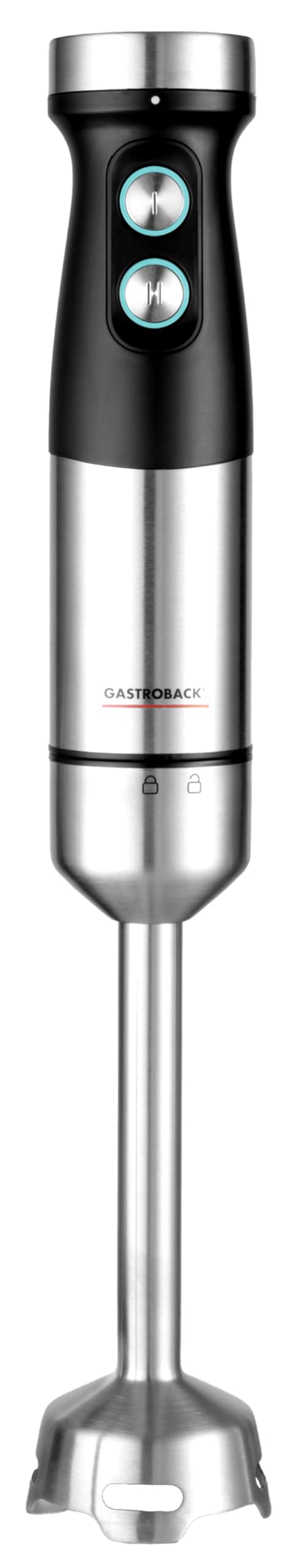 GASTROBACK #40972 Design Power mikser ręczny zestaw 5 w 1, srebrny, czarny