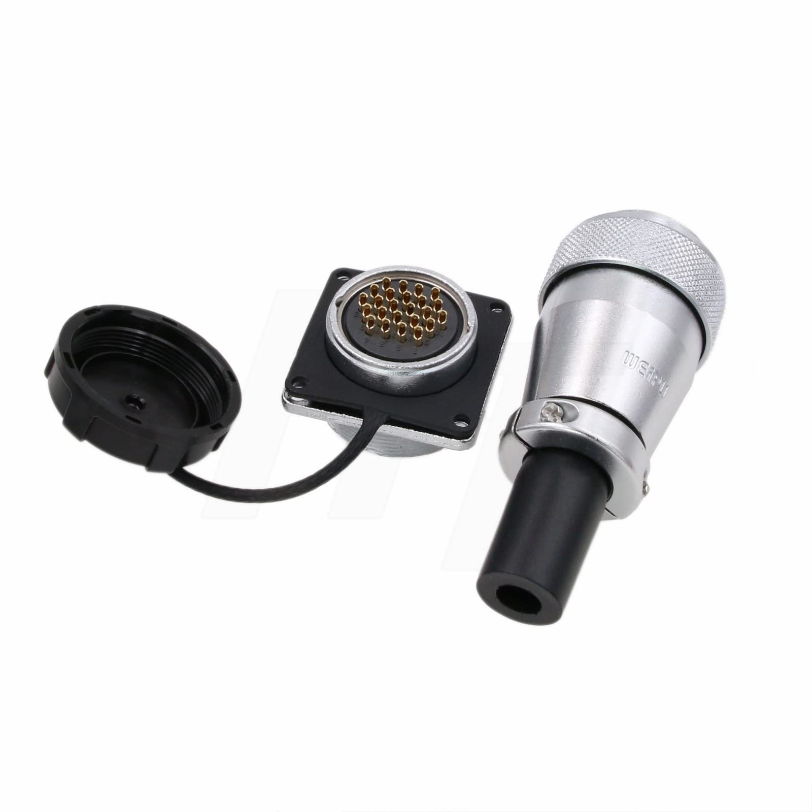 HangTon WS28 24 Pin 5A mnnlicher Stecker weibliche Sockel Luftfahrt kreisfrmiger Stromanschluss Bulkhead Lt Automotive Solar im Freien