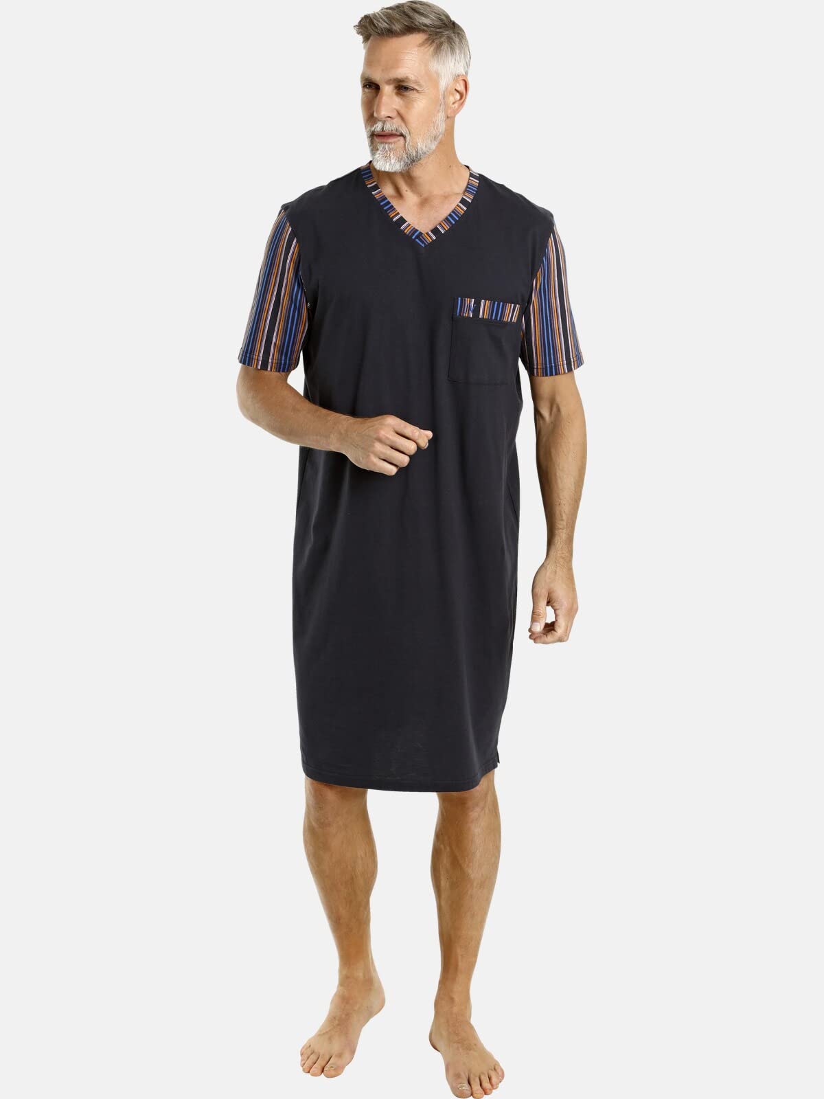 Jan Vanderstorm Homme Chemise De Nuit Arwid