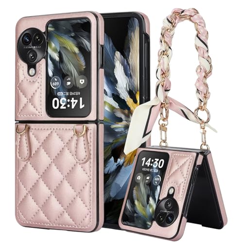 Coque Oppo Find N3 Flip avec foulard soie pour femme et fille vogue