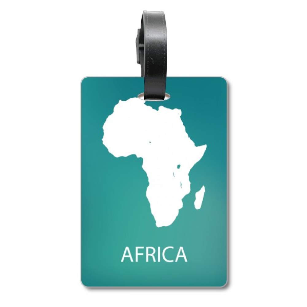 Étiquette d'identification de valise Afrique haute visibilité - 5