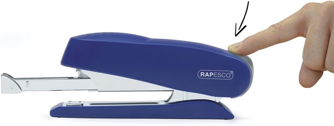 Rapesco Stapler, Luna Heavy Duty Half Strip Stapler, 50 Sheet Capacity