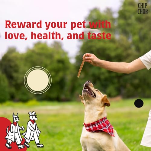 Chip Chops All Life Stages Chicken & Codfish Sandwich Stick Dog Treato,Highly Nutritional & Digestible,Suitable for All Dog Breeds,Easy to Digest,No Artificial Flavors Added (Multi-Pack of 4)-280G