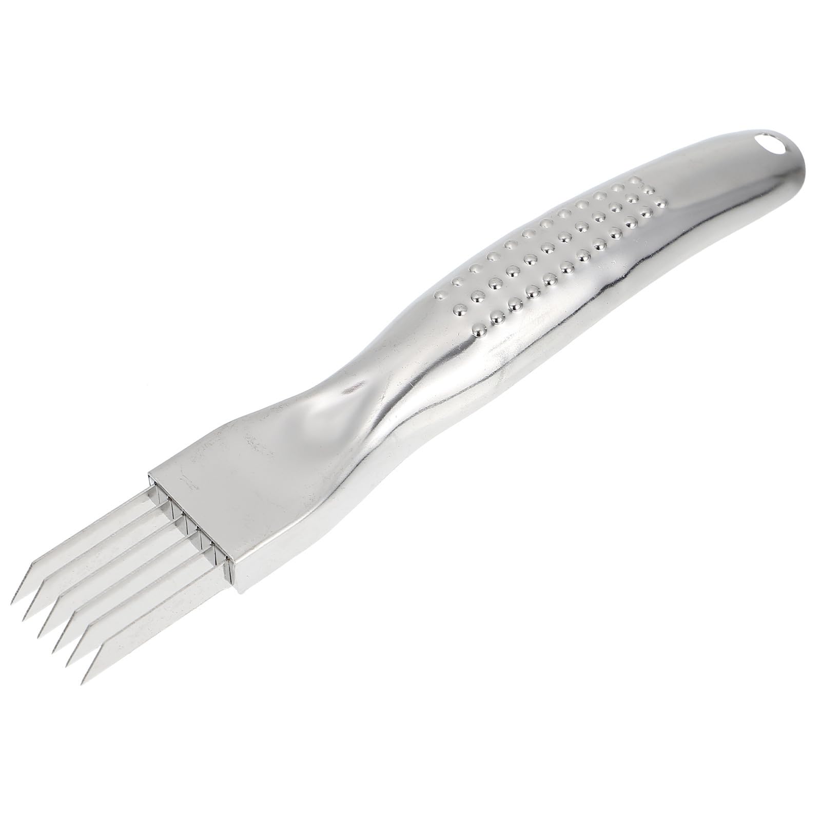 Green Onion Cutter Non Slip Handle Stainless Steel Scallion Slicer