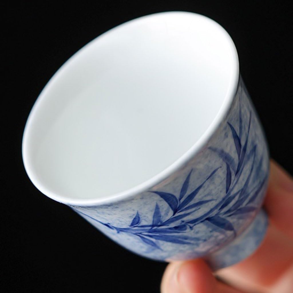 GSOUL Kungfu Tea cup Afternoon Tea Party Creative Hand-painted Cup Host Kung Fu Set Single Ceramic Small Tea Cups