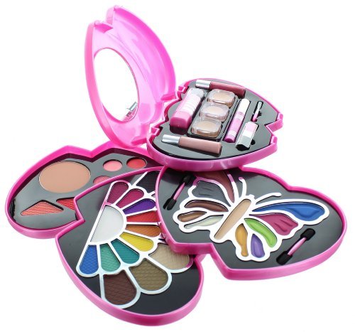 ETA Pink Double Heart Glamour Girl Makeup Color Kit BR