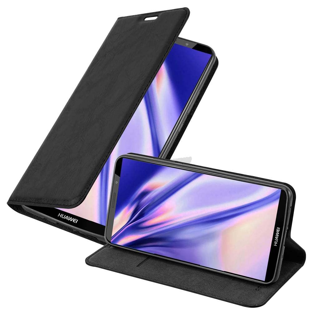 Stylische Hülle Fürs Huawei Mate 10 Lite – Mit Kartenfach, Standfunktion & Magnetverschluss – Rosa Kunstleder