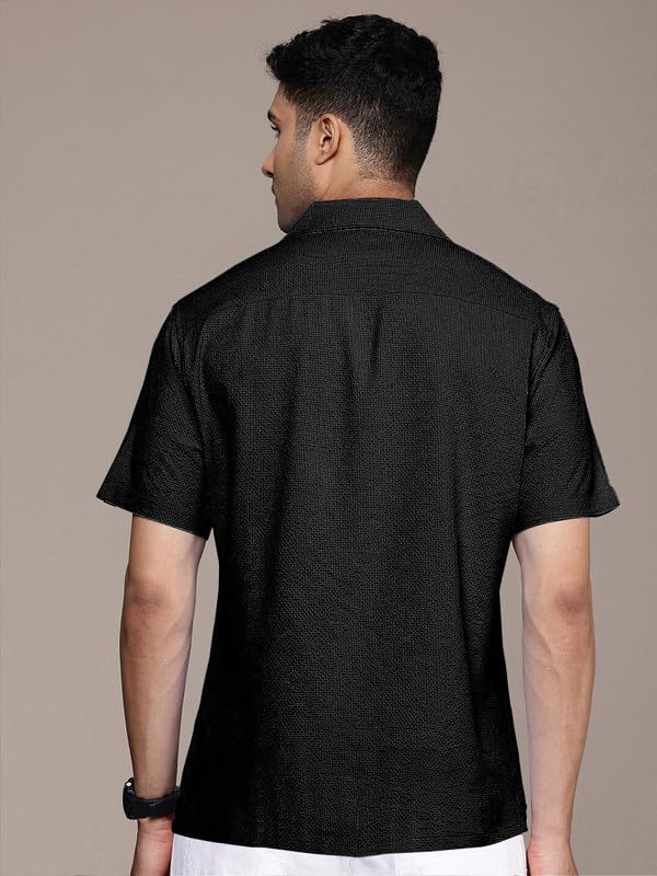 Image of Tee Projekt Fashion Textured Shirts for Men||Regular Fit Casual Shirt for Men||Fancy Shirt