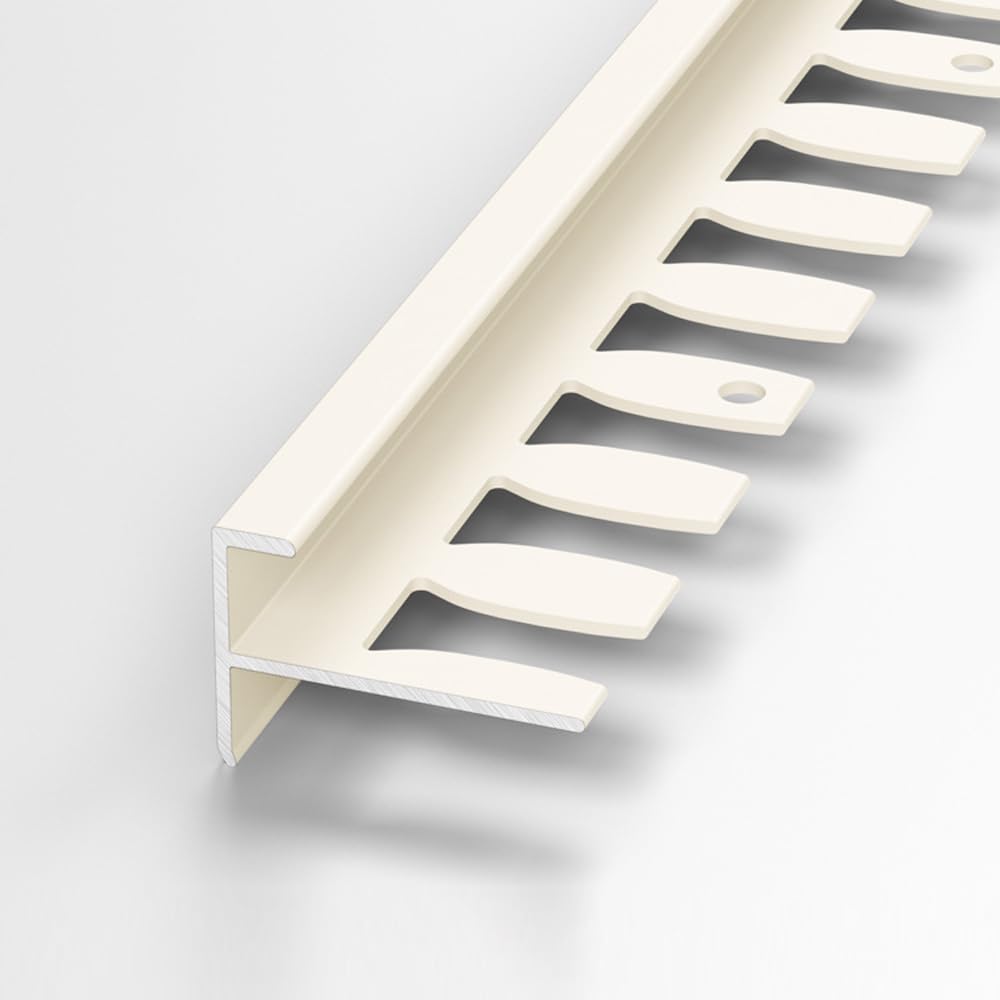 Perfil flexible de metal F-Sd para parquet laminado, 90 cm (3 piezas), fácil instalación, ideal para proyectos de renovación del hogar y Flo