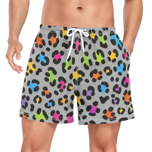Traje de baño de secado rápido para hombre con ajuste deportivo