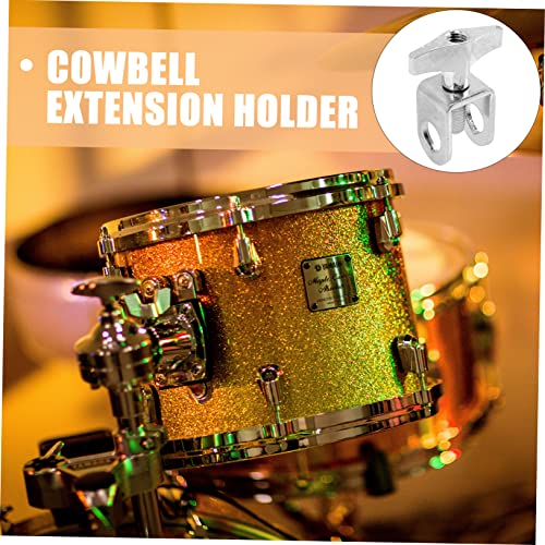 Soporte Ajustable para Cowbell Abaodam para Extensión de Batería con Clip de Montaje para Bombo miniatura 6