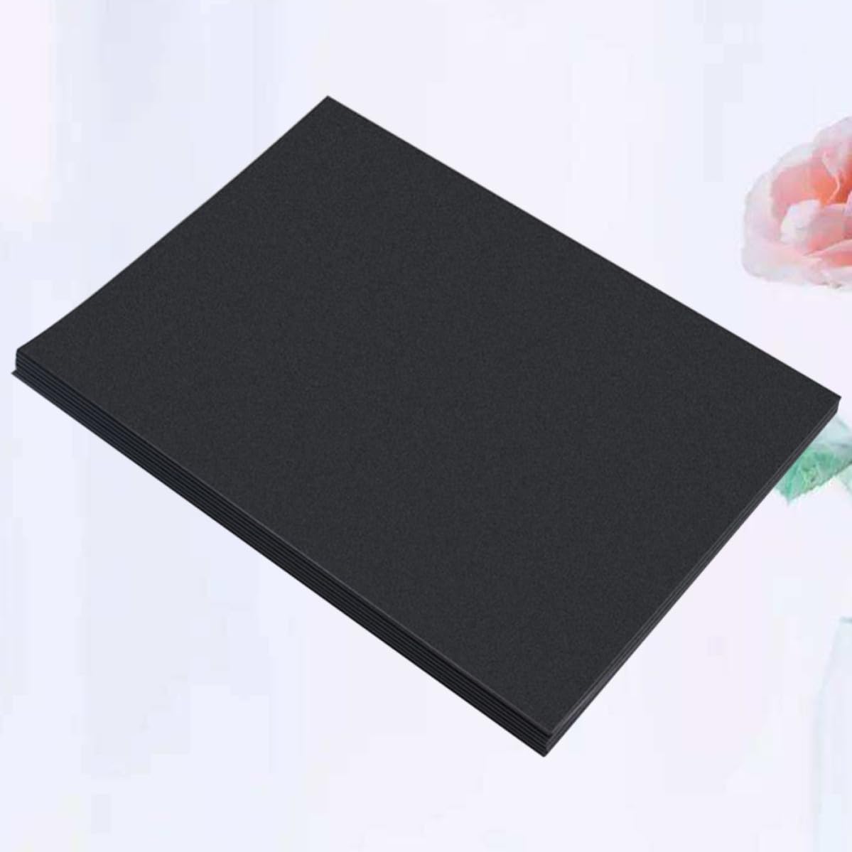 A4 Schwarzes Papier 100 Blatt Zeichenpapier Schwarz für Selbstgemacht