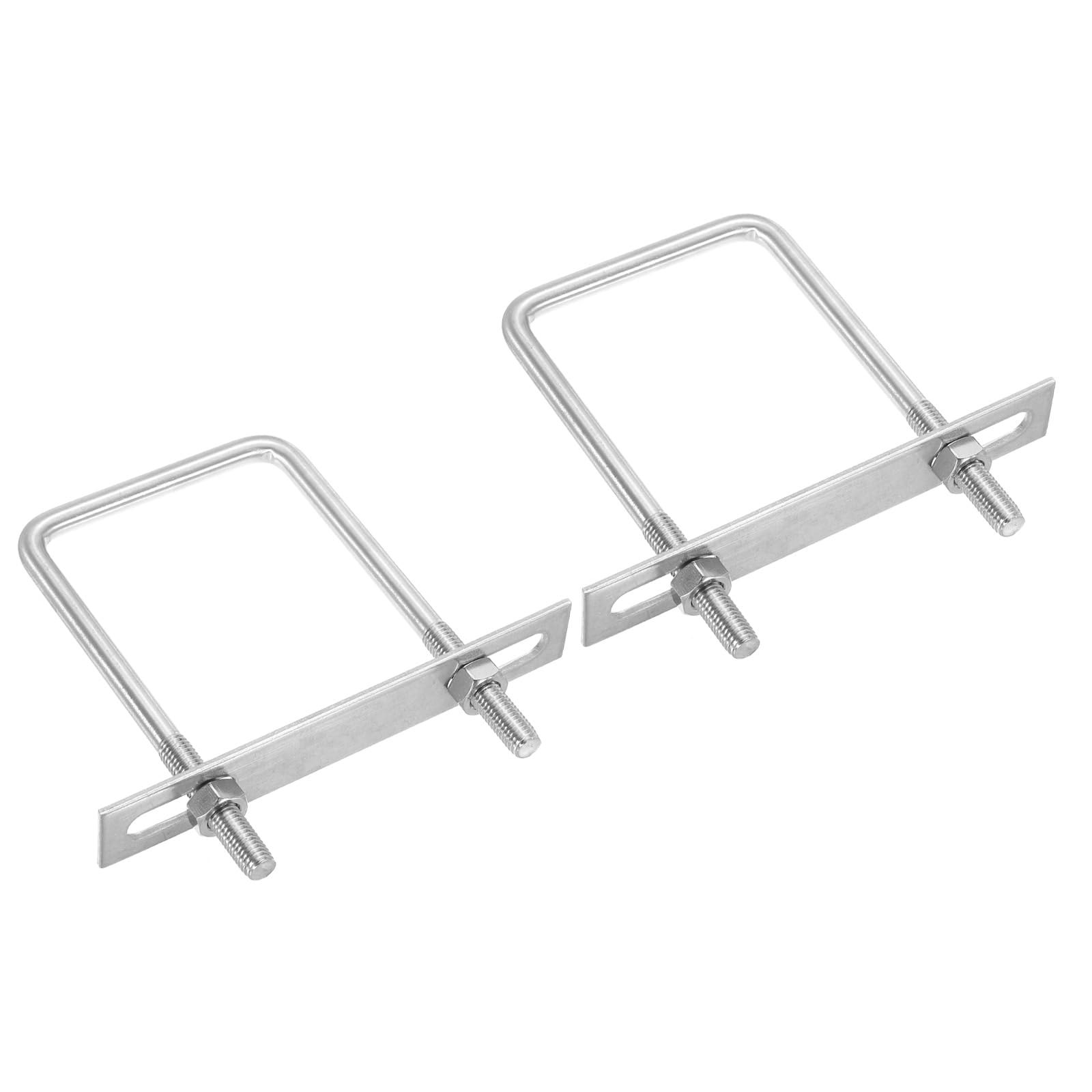 PATIKIL M10x80x150mm Square U-Bolts Kit