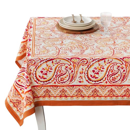 Nappe coton Maison d' Hermine 60"x108"