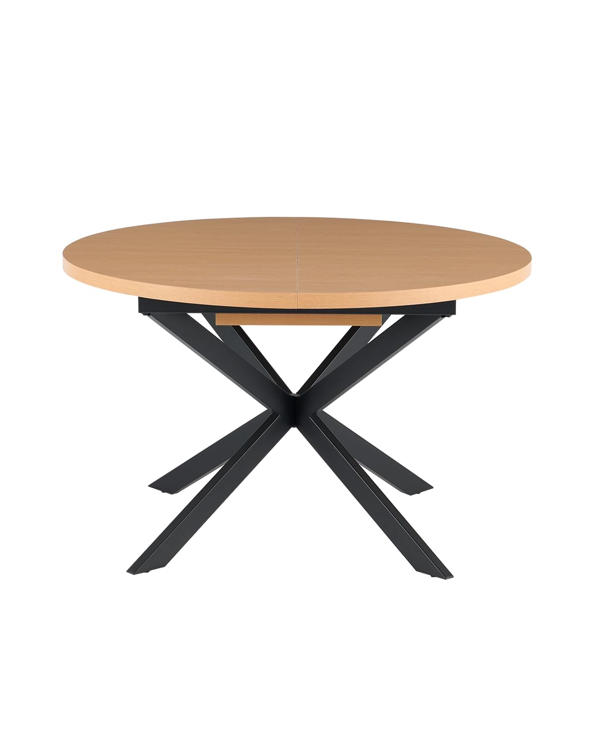 DEKIT GRUPO RIMOBEL Livan Home - Mesa de Comedor Redonda Extensible Elvia