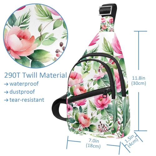 Sac de poitrine ergonomique et léger avec sangle ajustable pour le quotidien