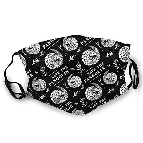 Dust Masks Full Face Mask Endangered Species Save The Pangolin Socks Dust-Proof Sunscreen