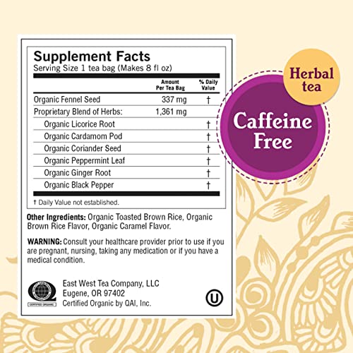 Yogi Tea - Stomach Ease (6 Pack) - Supports Healthy Digestion With Peppermint, Licorice Root, And Ayurvedic Herbs - Caffeine Free - 96 Organic Herbal Tea Bags #TOP2