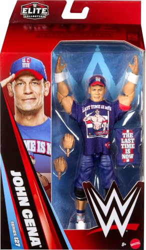 WWE Figurine articulée Élite John Cena 15 cm et accessoires Série 127 - vue 2