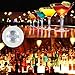 12Pcs LED Coaster, LED Sticker Lights, LED Bottle Lights Cup Holder Lights for Wine Liquor Bottle, Bottle Sparklers for Champagne, Party, Bar, Cold White
