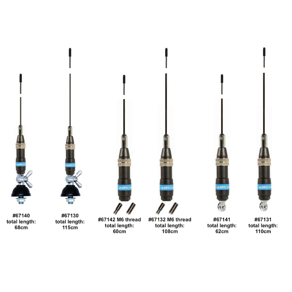Albrecht Racer 90 Antenne CB 115cm avec Câble
