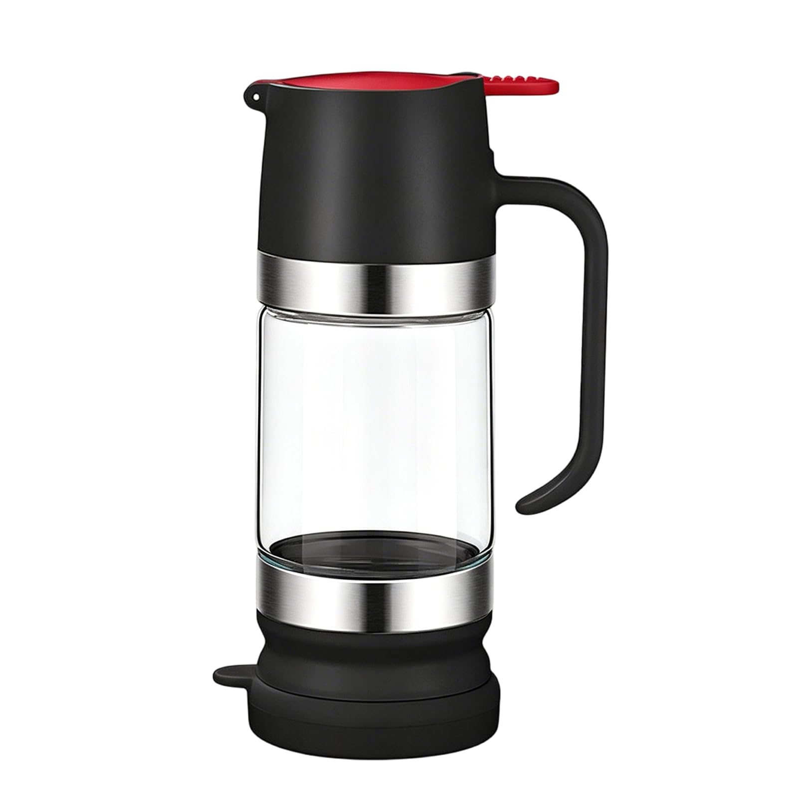 Kaeltsyn Handy Sweetener Dispenser 350ml Strong Glass Bottle Great for Maple Extract and Salad Topping Maple Molasses Bottle