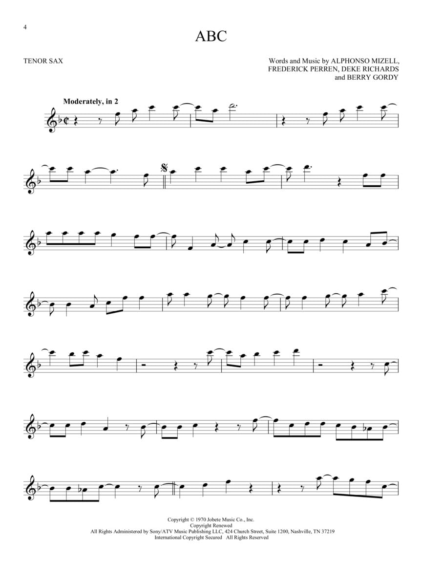 101 Popular Songs - Tenor Sax Sheet Music Songbook | Classic Pop Rock Hits for Beginners Intermediate Players | Includes Billie Jean Piano Man Sweet Home Alabama Hey Jude More - Image 5