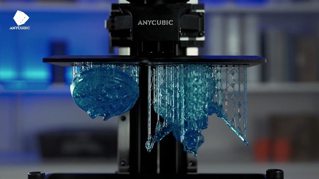Image of ANYCUBIC 3D Printer Resin Bundle, 405nm SLA UV-Curing Resin with High Precision and Quick Curing & Excellent Fluidity for LCD 3D Printing (4Packs*1kg Black, 4kg in Total)