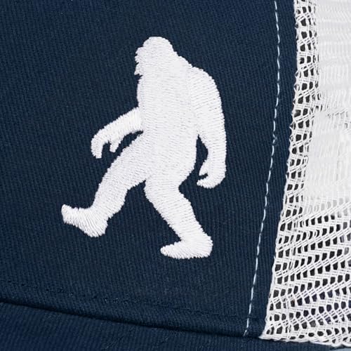 Image of Wild Bigfoot Trucker Hats for Men & Women - Great Men's Snapback Hats, Perfect for Bigfoot Gifts Sasquatch Gifts