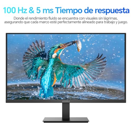 Miniatura 2 de KOORUI Monitor Oficina 24 Pulgadas VA FHD 100Hz Eye Care Pantalla E2412F