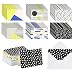 48 Pack All Occasion Assorted Blank Note Cards Greeting Cards Bulk Box Set - 6 Colorful Modern - Blank on the Inside Notecards with Envelopes Included - 4 x 6 Inches
