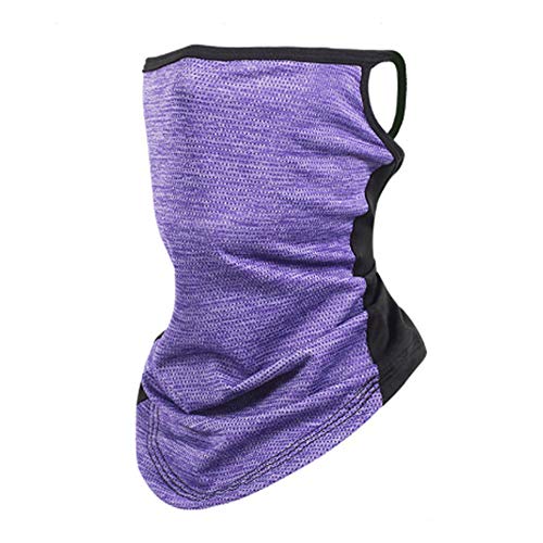 [belle] �t�F�C�X�J�o�[ UV�J�b�g UPF50+ ���Ă��h�~ �l�b�N�Q�C�^�[ �t�F�C�X�}�X�N ���|�� �⊴ �z������ �����񃓃O�p ���j�Z�b�N�X (�p�[�v��, �����T�C�Y)