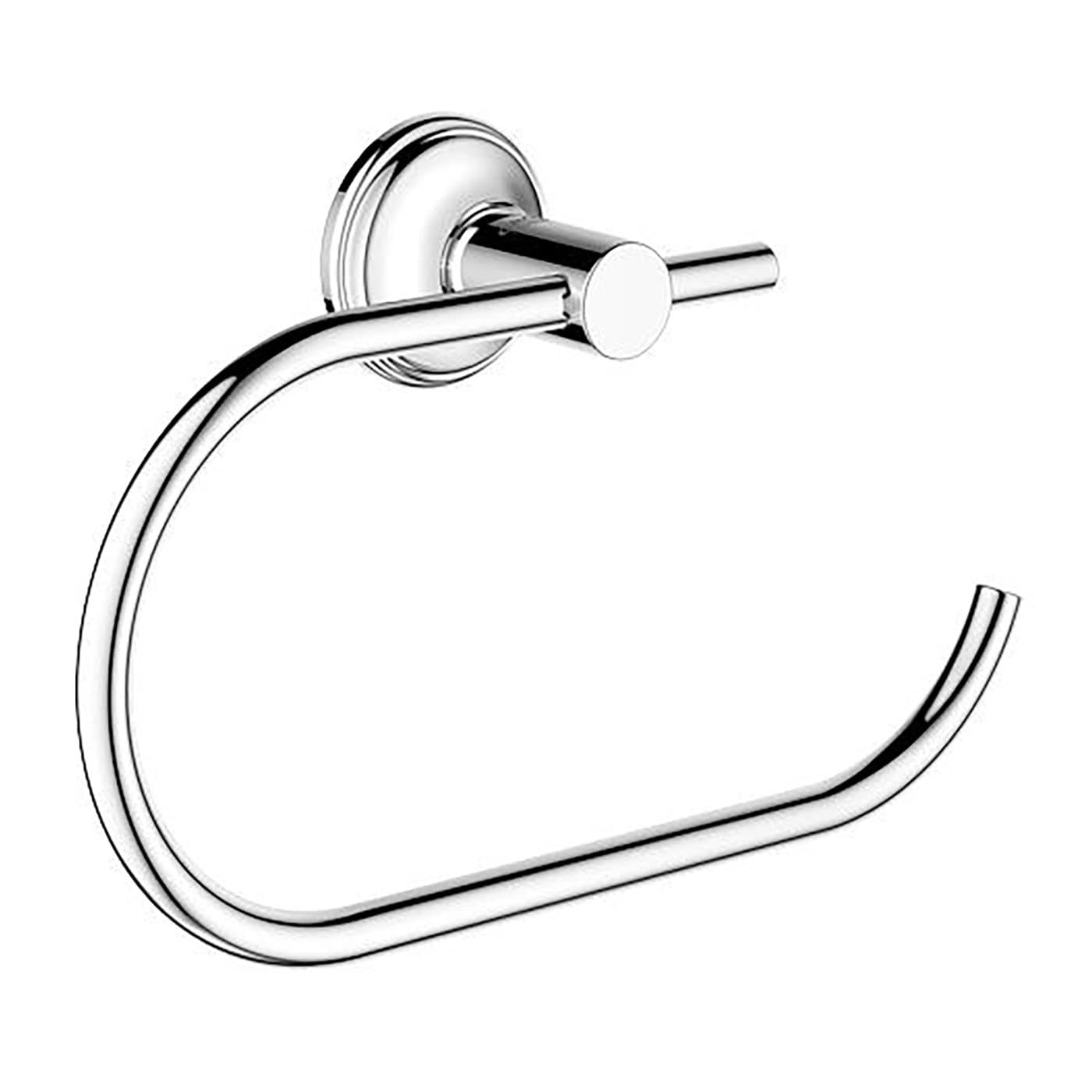 Grohe Essentials - Authentic Soporte para papel, 1 pieza, 40657en1, Plateado, 40657001